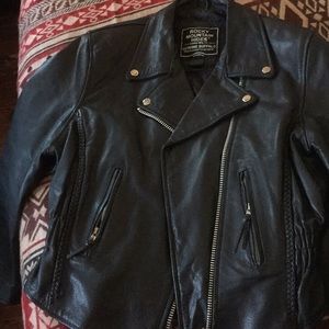 Biker leather jacket women’s